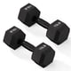 thumbnail image 1 of Par de Mancuernas Hexagonales Fitvids Recubiertas de Goma 15 kg para Gimnasio en Casa, 1 of 7
