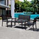 thumbnail image 5 of Juego Terraza 4 Piezas Negro, 5 of 6