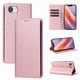 thumbnail image 5 of Funda Cartera para iPhone 16e con Ranuras Tarjetas y Soporte - Protección Completa Oro rosa, 5 of 5