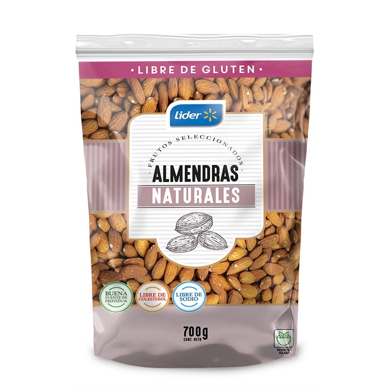 Almendras Naturales 700 g Lider