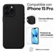thumbnail image 3 of Kit Carcasa Silicona Negra iPhone 15 Pro + 3 Micas Vidrio Templado, 3 of 4