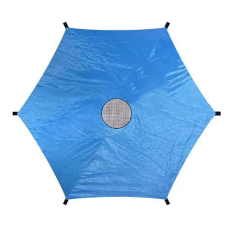 Magideal - Cubierta De Sombra Para Trampolín Toldo Para Trampolín Accesorios Para Trampolín Cubierta De Protección Solar Para Trampolín Para Áreas De Juegos Al A 8 Pies