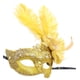 thumbnail image 2 of Máscara de mascarada Awlsyj para mujer, con plumas, veneciana, para Halloween, 2 of 3