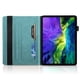 thumbnail image 4 of Funda con relieve del Árbol de la Vida para tablet ipad Pro 12.9(2024) con soporte, ranuras para tarjetas y soporte para lápiz óptico. Azul, 4 of 5
