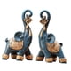 thumbnail image 5 of 2 Estatuas Modernas De Elefantes, Escultura De Animales Para Decoración De Entrada De Mesa, 5 of 5