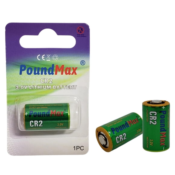 Batería de litio PoundMax CR2 3.0 V para cámara