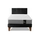 thumbnail image 4 of Cama Europea Zen Best 1.5 Plaza Colchon Resortes Base Dividida + Respaldo Tela Negro, 4 of 7
