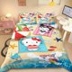 thumbnail image 1 of Duvet Cover Hello Kitty Cartoon Bedding Set Quilt Comfort Cover Luxury Double Size for Children Gift Home DecorBed Sheets, 1 of 5