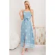 thumbnail image 2 of Maxi Vestido Largo Verano Mujer Holgado Pabilos Estampado 3359, 2 of 3