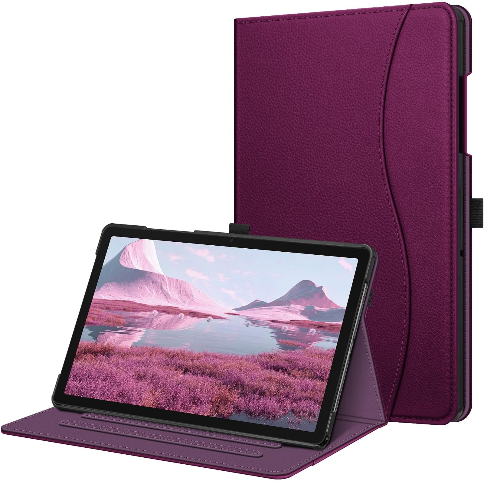 Funda Fintie Para Samsung Galaxy Tab A11+ Plus De 11 Pulgadas, Color Morado