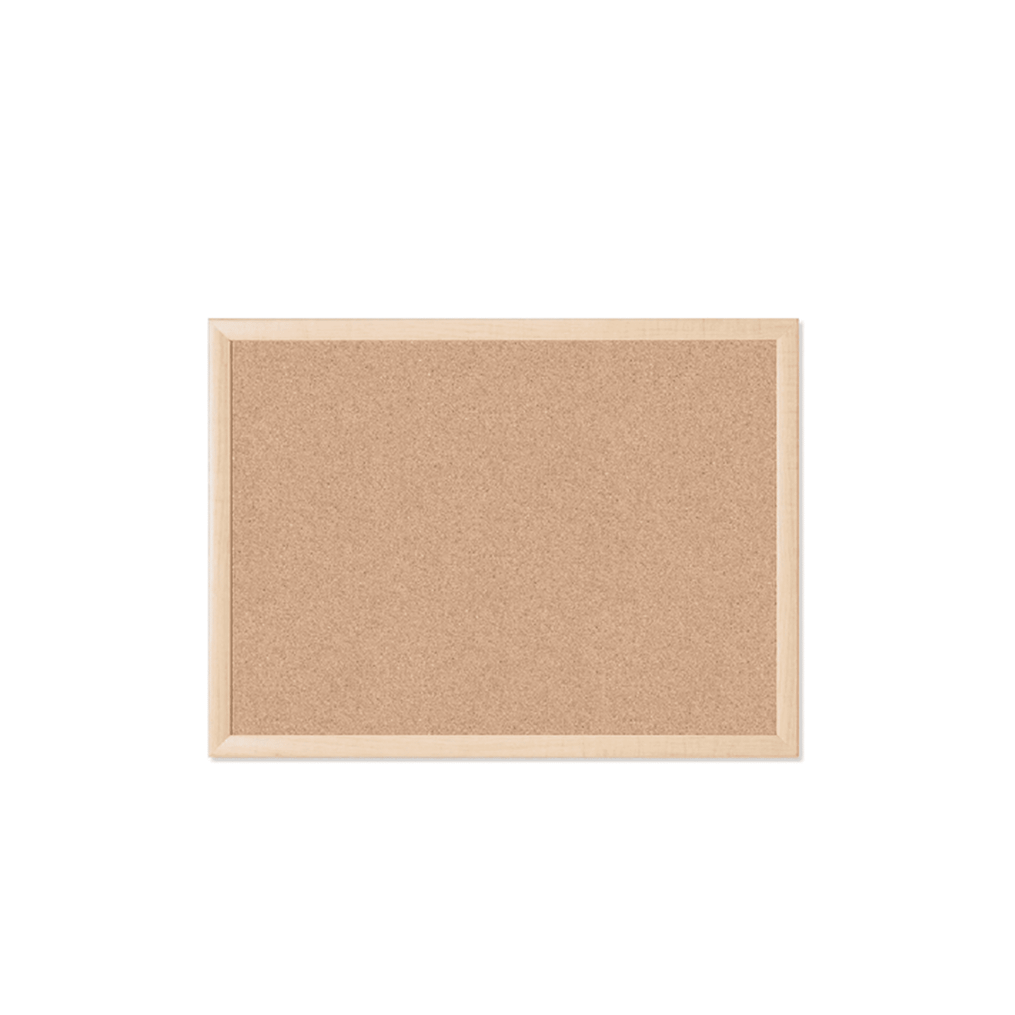 Genérico - Pizarra Corcho 60 X 90 Borde Madera Premium + Pack Fijadores Café