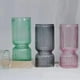 thumbnail image 5 of Florero Decorativo De Vidrio Cristal Con Diseño Tonos Grises, 5 of 9