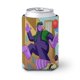 thumbnail image 1 of El Gran Show del Gorila Uva Funda enfriadora de latas, aislante de bebidas para mantener frías o calientes, funda térmica plegable para latas, portabebidas reutilizable, 1 of 6