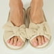 thumbnail image 1 of Pantufla de Mujer Zapatilla Paris Taupe Claro, 1 of 3