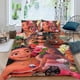 thumbnail image 2 of Moana Princesa Conjunto de sábanas temático, trío de piezas, cómodo y amigable con la piel, diseño único, regalo de decoración para el hogar para familiares, amigos y fans,140cm *210cm, 2 of 6