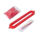 thumbnail image 5 of Telar de Tejer, Máquina de Ganchillo, Juego de Máquinas Herramienta de Bricolaje, Herramientas de Tejer, Herramientas de Costura para Amantes del Teje Rojo, 5 of 5