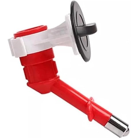 Defensor Forever - Bebedero Para Botella Para Jaulas, Perro Gato Conejo Rojo