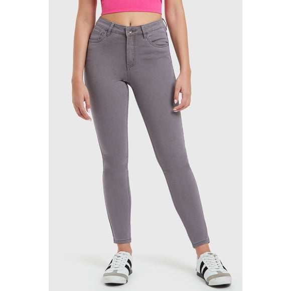 Jeans Mujer Skinny Emilia Gris - ll