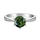 thumbnail image 3 of 1ct Moissanite Promise Ring - 925 Sterling Silver Engagement Ring for Weddings and Special Occasions - Choose from Multiple Colors - Perfect Gift for Your Loved One, 3 of 4