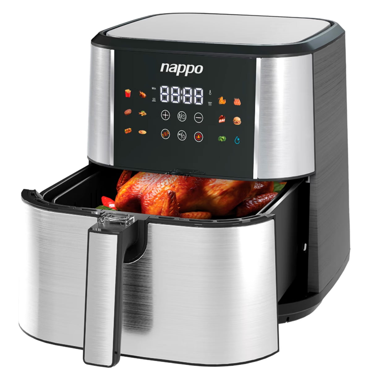 Freidora De Aire Nappo Digital 10 Litros 2100w 14 Funciones
