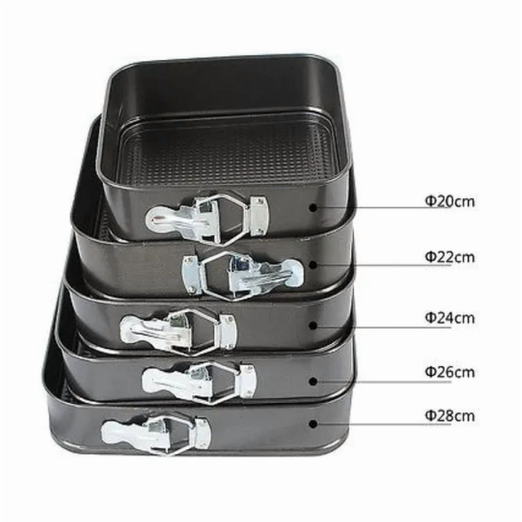 Aventura Store - Set De Moldes Cuadrados Desmontable 5 Unidades Repostería