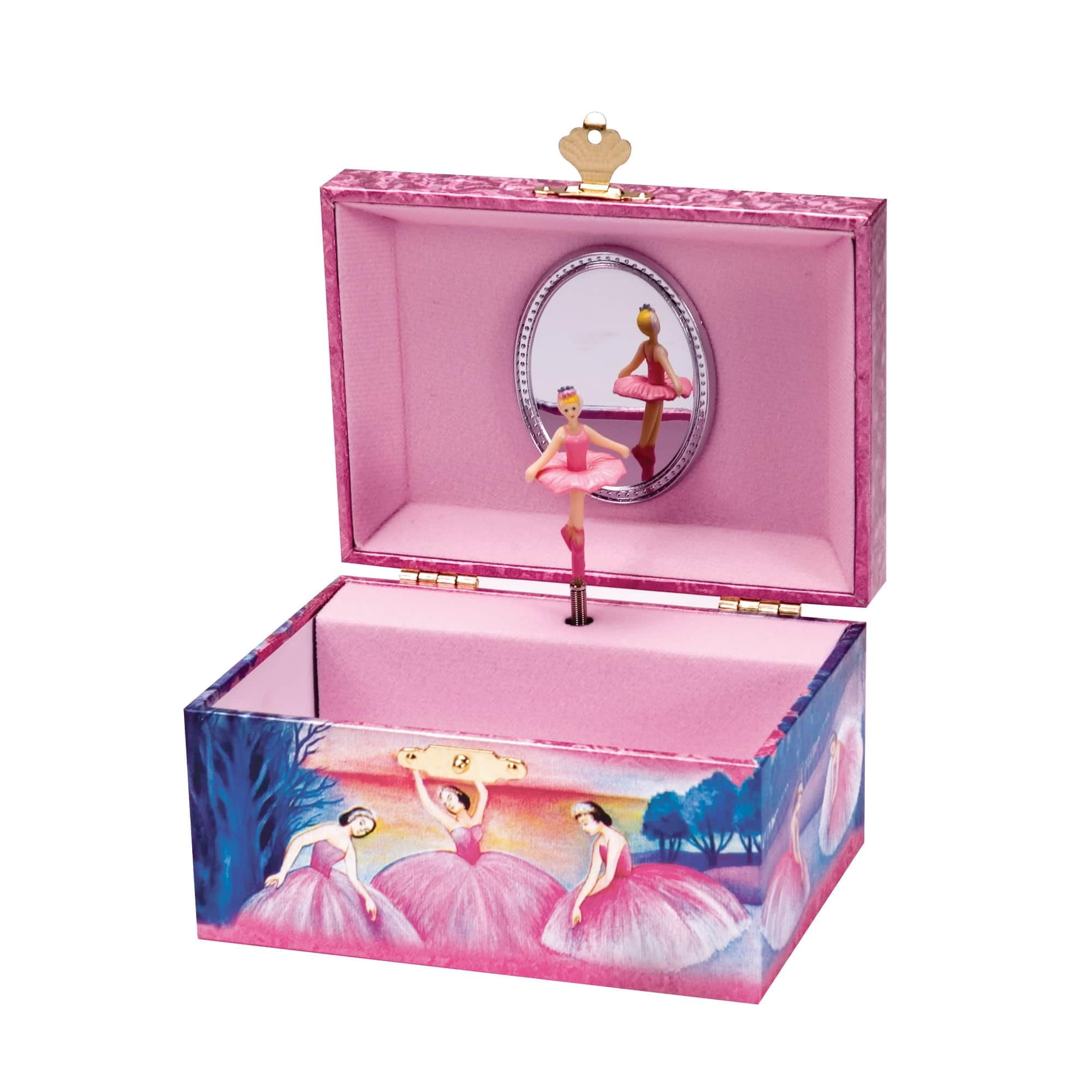 Joyero Schylling Iridiscente Ballerina Pink Para Niños Mayores De 8 Años