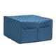 thumbnail image 5 of Funda para microondas, protección para máquina, para uso doméstico, a prueba de polvo, bolsillos exteriores delanteros, lavable, funda para encimeras, Azul, 5 of 5