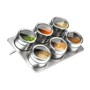 Importadora La Cuponera - Especiero Magnetico 6 Piezas