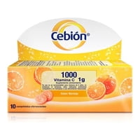 Procter Otc - Cebión Vitamina C 1000 Mg X 10 Comprimidos Efervescentes