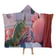 thumbnail image 1 of Leo Manta Capa Con Capucha Anti Bolitas Manta De Lana Ártica Suave Manta Portátil De Felpa Ligera Y Lujosa Poncho Para Siesta En Casa Y Oficina 100*130cm, 1 of 6