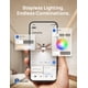 thumbnail image 5 of Ventilador de techo Dreo Smart con luces de 52 pulgadas con Alexa/App Black, 5 of 9