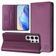 thumbnail image 2 of Funda Billetera con Soporte para Samsung Galaxy S24 Ultra Bloqueo RFID Plegable Violeta, 2 of 6