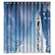 thumbnail image 1 of Cortina de ducha Frozen con ganchos (60 x 72 pulgadas), 1 of 3