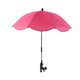 thumbnail image 5 of Sombrilla Con Clip Para Cochecito, Silla De Playa, Sombrilla Para Picnic, Pesca, Jardín, Color Rojo, 5 of 5
