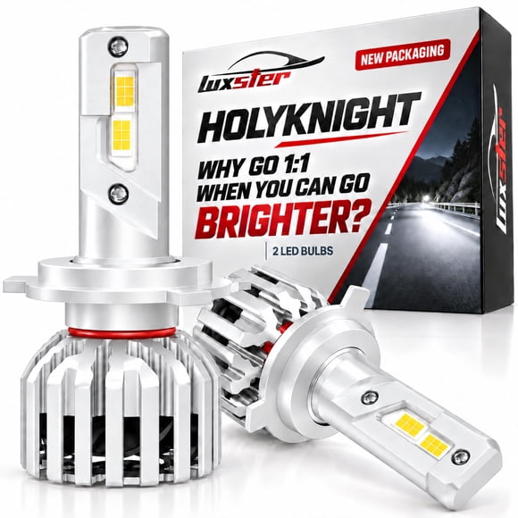 Bombilla LED LUXSTER H4 9003 50000 lm 6000 K (2 unidades)