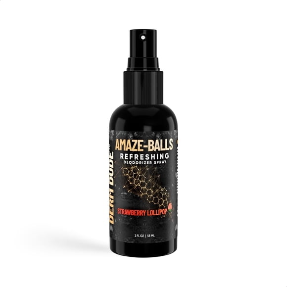 Desodorante en aerosol Derm Dude Amaze Ball para hombre, 60 ml, color fresa
