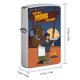 thumbnail image 2 of Isla Del Drama theme Copper Metal Lighter Shell Premium Replacement Refillable Lighter Case With Durable Metal Construction Compatible With Zippo And Most Standard Lighter Models, 2 of 6