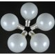 thumbnail image 3 of Bombilla Novelty Lights G50 Globe, base E17, 7 W, 130 V, paquete de 25, 3 of 6