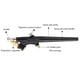 thumbnail image 4 of Máquina de maquillaje con aerógrafo mejorada, pistola pulverizadora de aire portátil inalámbrica de mano para colorear modelos de maquillaje., 4 of 5