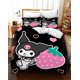 thumbnail image 2 of Cart-oon Bunny -3-Piece Be-d Set -Warm and- Comf-ortable -Kawaii- Beddi-ng Se-t Cute S-oft Mic-rofiber Bedclothe-s for Bo-ys Girls Ki-ds -King, 2 of 5