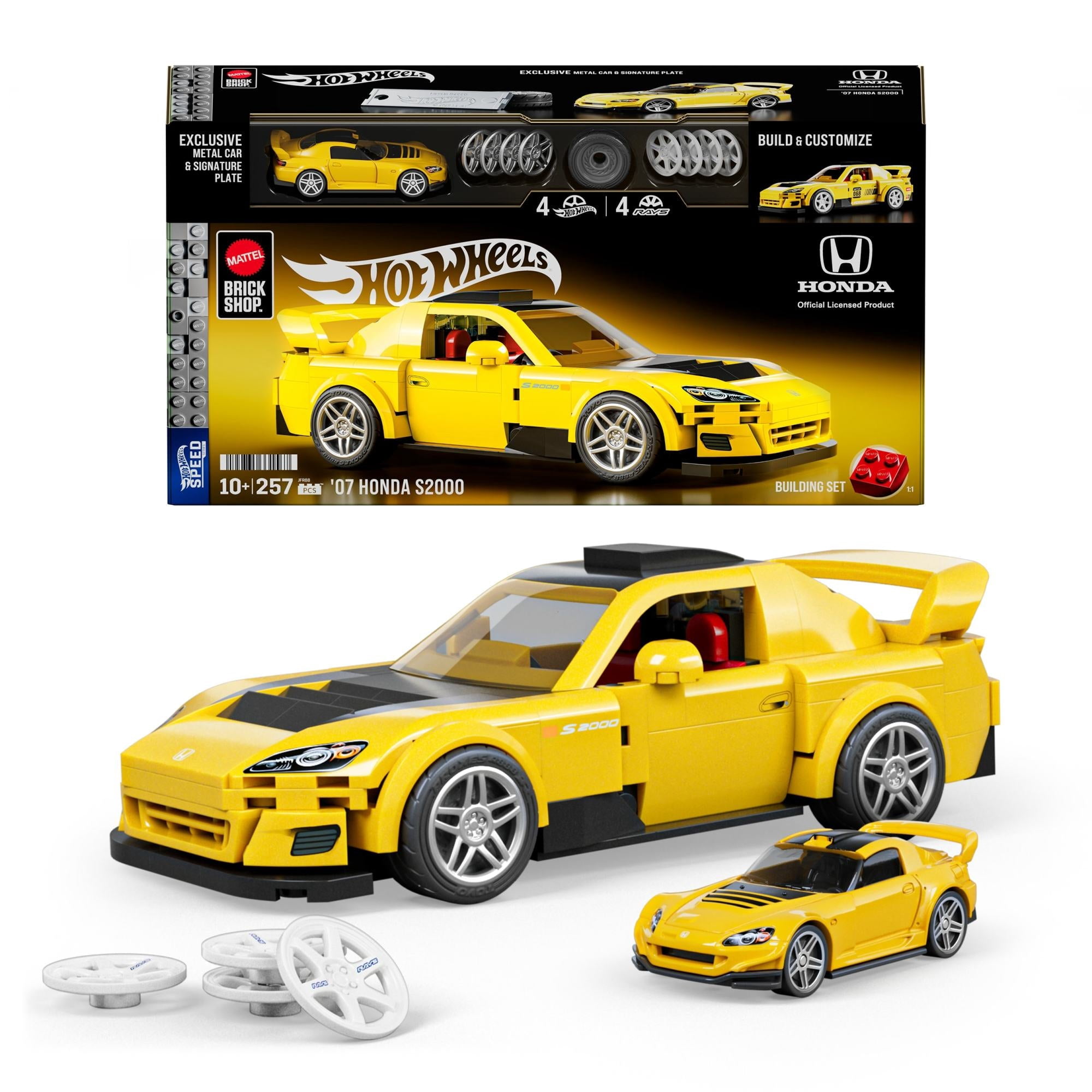 Mattel - Brick Shop Speed 07 Honda S2000