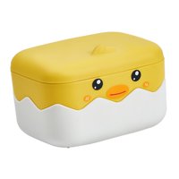 Bothyi - Jabonera Con Tapa, Ahorrador De Jabón Estable Desmontable Para Ducha, Viajes Al Aire Libre