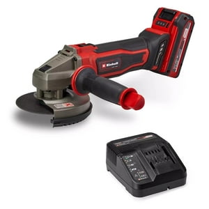 Esmeril Angular Inalámbrico Te-Ag 18/125-2 Li (1X4,0 Ah) Einhell Rojo 32X23X16
