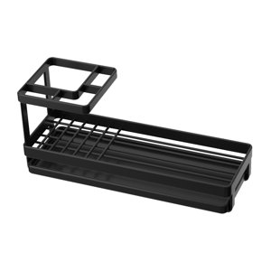 Magideal - Soporte Para Pasta De Dientes, Estante Para Almacenamiento De Cepillos De Dientes, Estante Para Almacenamiento De Pasta De Dientes, Soporte Para , Negro