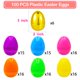 thumbnail image 2 of Huevos de Pascua Sufuplay 100 piezas, set de plástico colorido de 7,5 cm, 2 of 8
