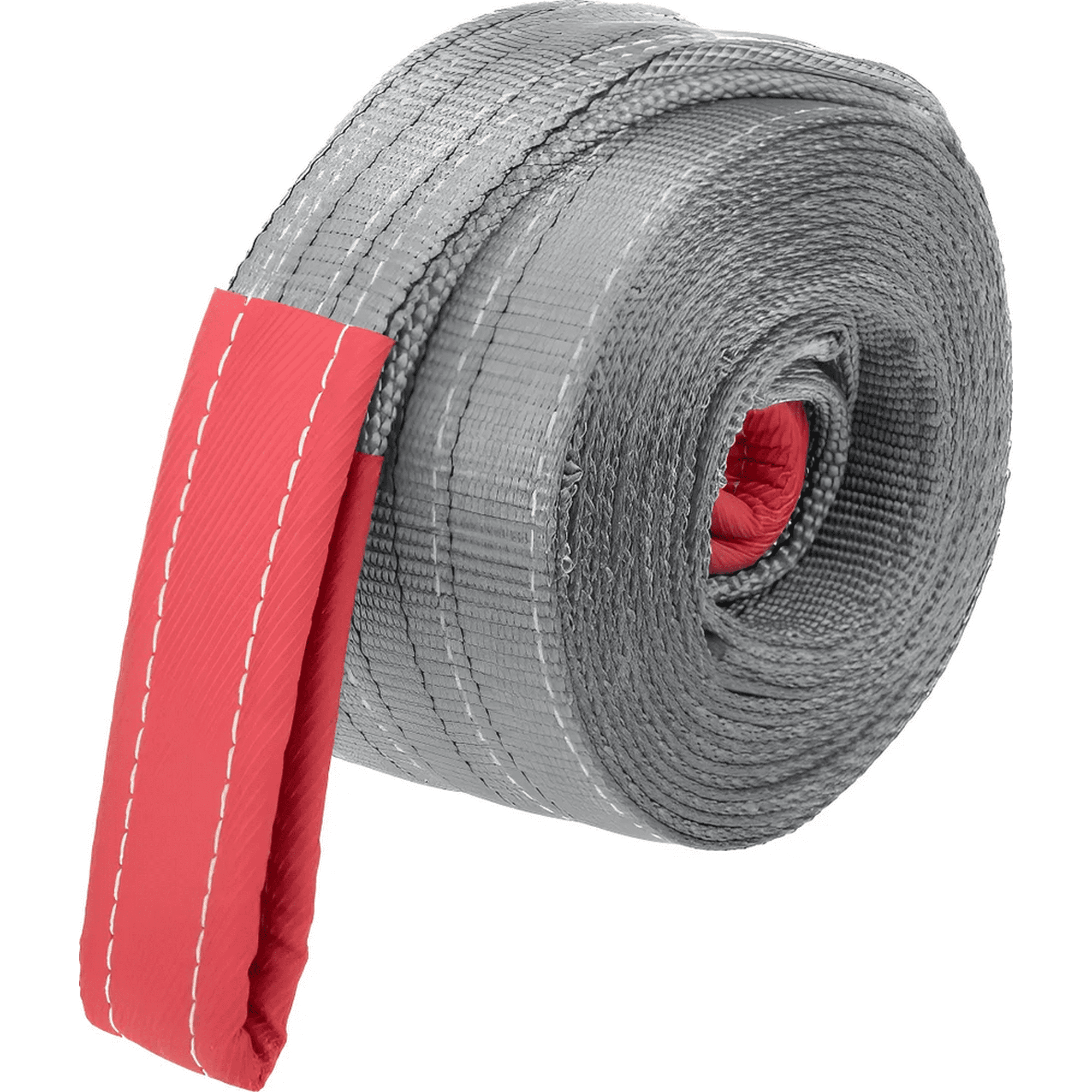 Genérico - Correa Plana Eslinga De Amarre 4 Toneladas 3 Metros Gris