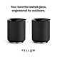 thumbnail image 2 of Vaso bajo Fellow Rocky 296 ml negro mate juego de 2, 2 of 6
