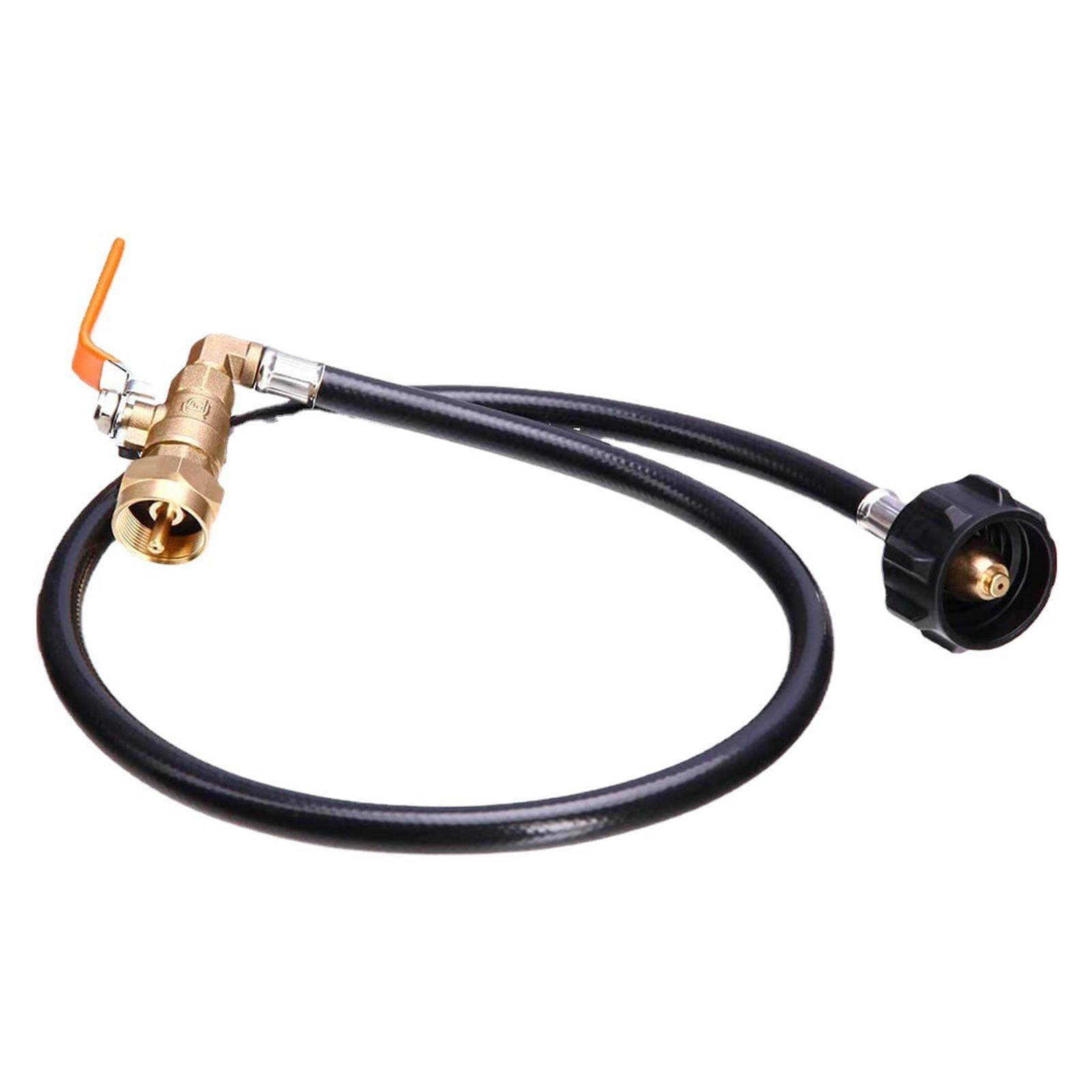 Ioensy - Conector De Manguera De Repuesto, Manguera De Extensión De 1 Metro Para Parrilla De Barbacoa De 1Lb -20Lb