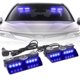 thumbnail image 1 of Luces estroboscópicas de tablero XRIDONSEN 2 en 1 Azul (16 LED), 1 of 7