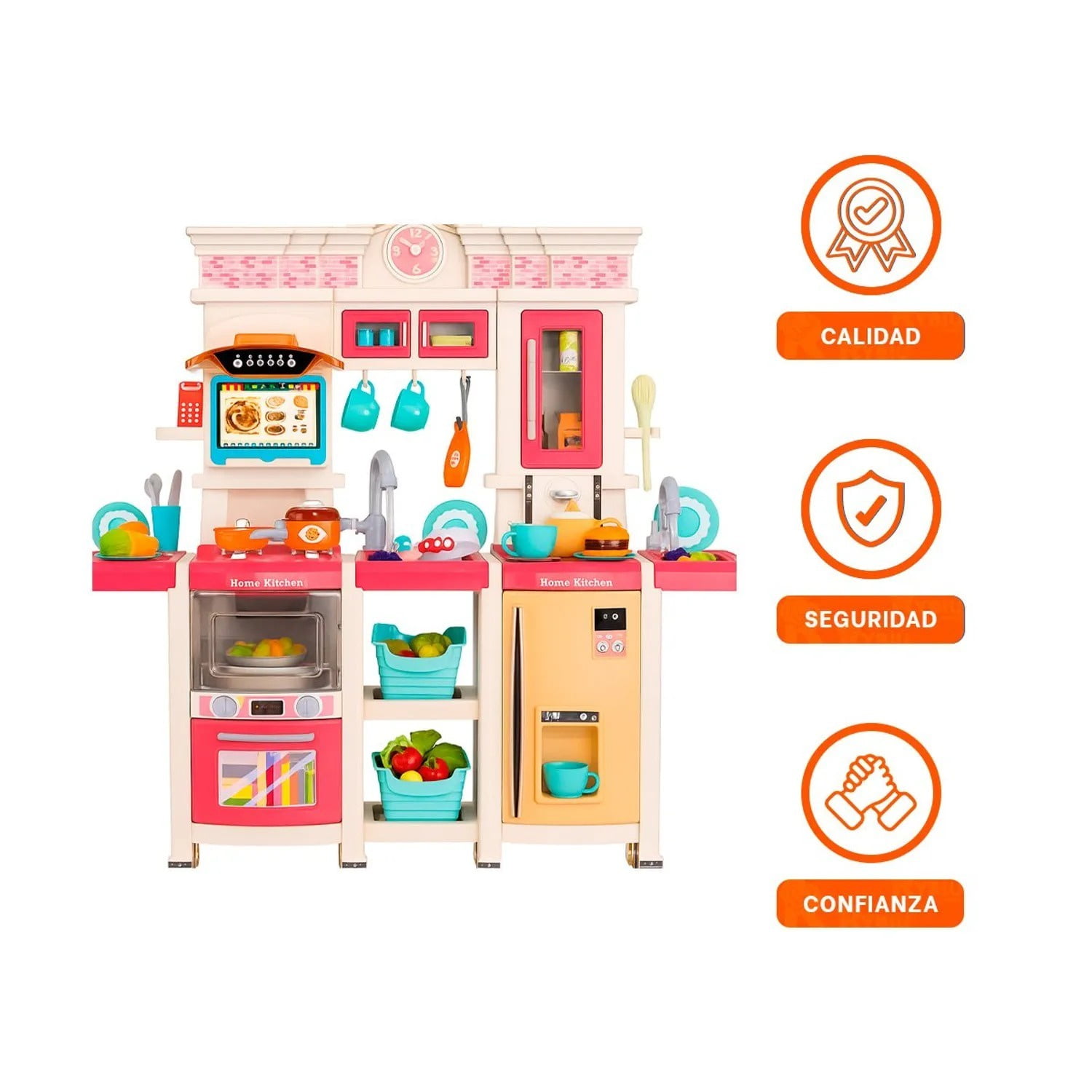 Genérico - Cocina 1 Metro X 1 Metro Rosada